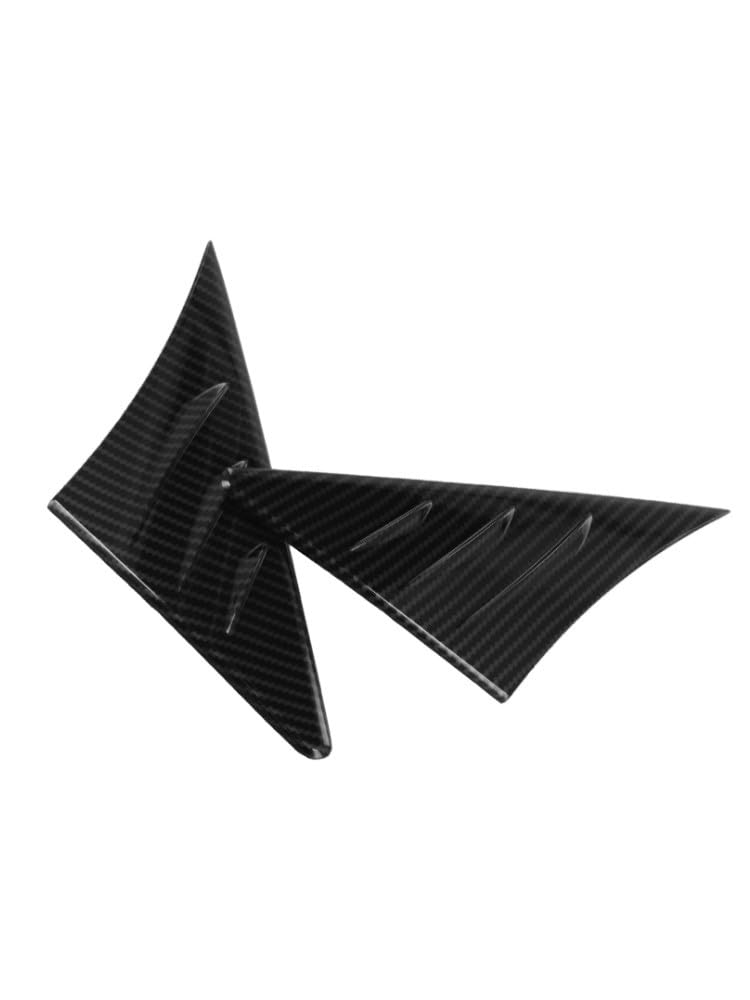 Trim deflettore d'aria ABS in fibra di carbonio per Supra A90 2019-2022, accessori spoiler per riduzione del rumore anti-buffeting, facile da installare, finitura nera