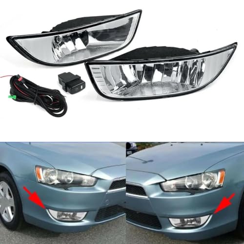 Feux antibrouillard avant Mitsubishi Lancer EX 2007 2008 2009 avec ampoule