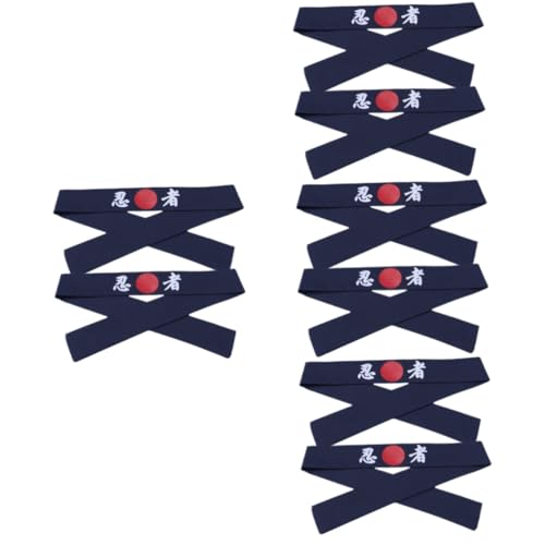 Bandeau ninja sport et karaté Beavorty x8 pour yoga et cuisine