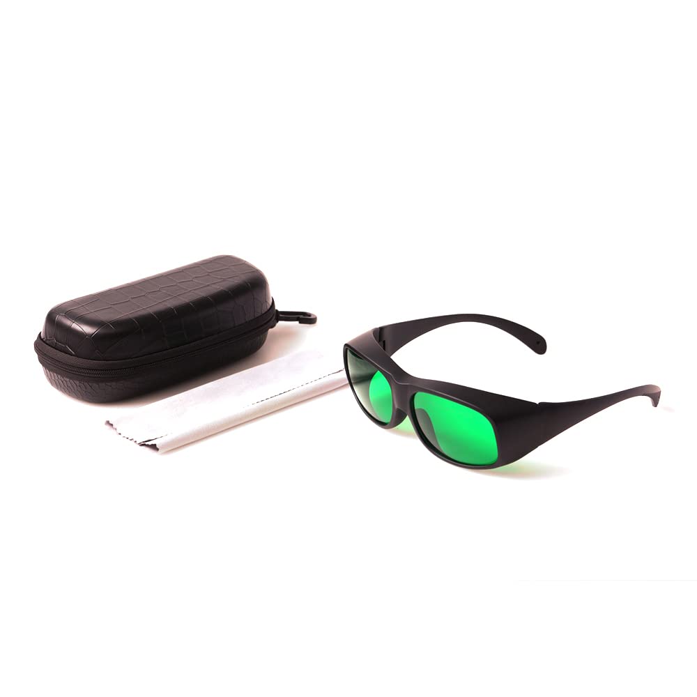 635nm 650nm 694nm 600-700nm 33# 0.D 6+ RHP-2 laserowe okulary ochronne czerwone laserowe ochronne przepuszczalność światła 30%