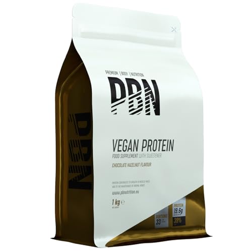 PBN Vegan Protein Chocolate Hazelnut 1kg Pouch