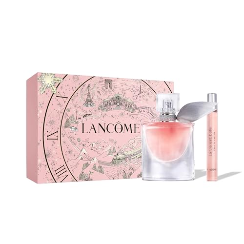 Lancôme La Vie Est Belle Holiday Gift Set - Full-Size Refillable La vie est belle Eau De Parfum Spray 1.0 fl. Oz, Purse Spray 0.34 fl. oz.- Limited Edition Gift Set for Women
