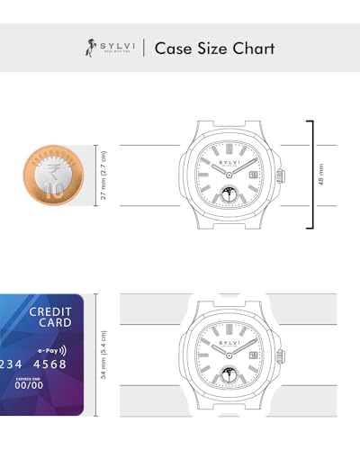 Image of Urbane Moon - Stylish Analog Watch with a Modern Look and Timeless Appeal