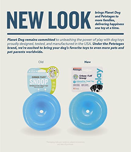 Planet Dog Orbee-Tuff Snoop Interactive Treat Dispensing Dog Toy, Large, Blue #TOP3