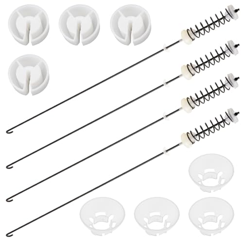 4Pcs Washer Suspension Rod Kit For Roper RTW4516FW1 RTW4516FW0 RTW4516FW2 RTW4641BQ1 RTW4641BQ0