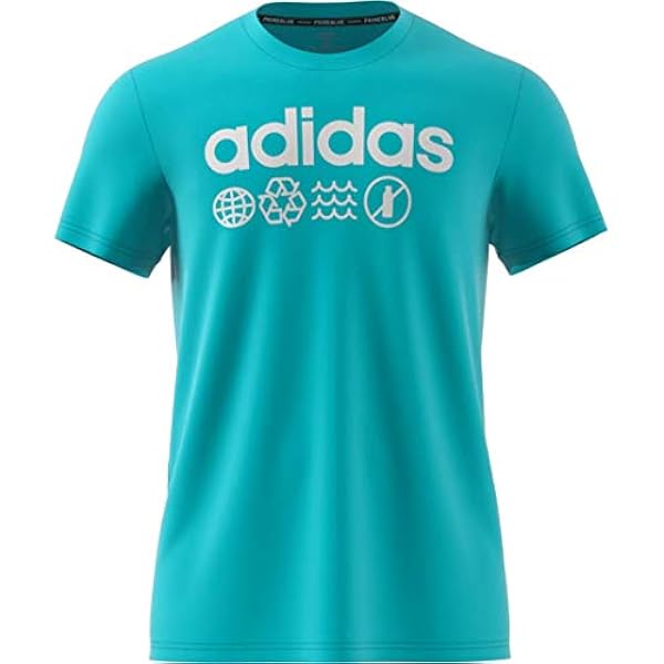 adidas M T P.Blue T-Shirt Uomo