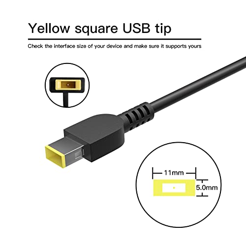 Image of 170W 20V 8.5A Laptop Charger Replacement for Lenovo Thinkpad P50 P51 P52 P53 P70 P71 P73 W540 W541 T540P P15 P17 P15V P15G T15G T15P P1 Power Adapter Supply Cord