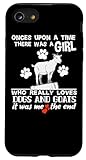 iPhone SE (2020) / 7 / 8 Funny Onces Upon The Time Girl Loves Dogs And Goats The End Case
