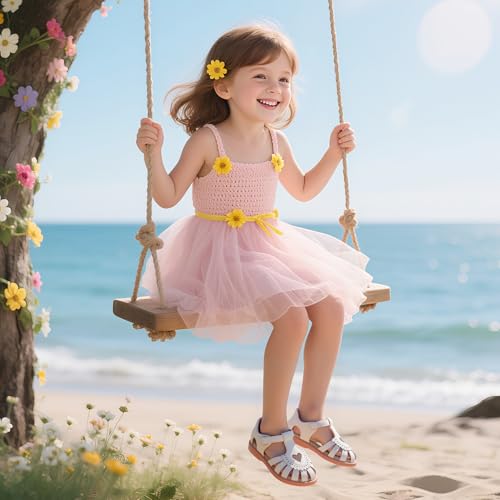 Image of Kiderence Toddler Girls Sandals Little Girls Kids Summer Shoes Toddler Sandals