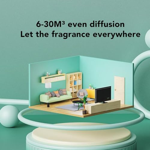 Difusor aromático eléctrico QANYEGN ajustable miniatura 3