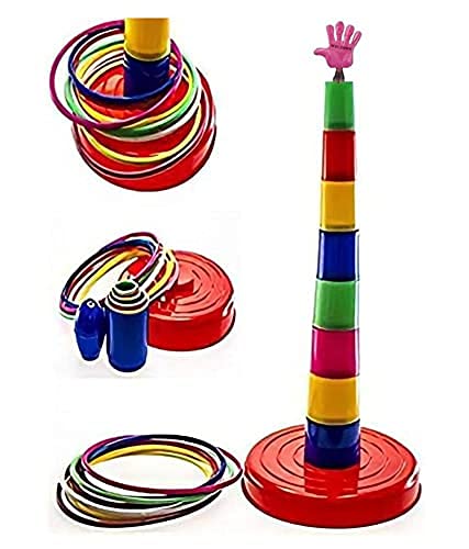 Verbier Ring Toss Game Set for Kids Throwing Rings Game Set Educational Game Children (B0994LVF3Y) Amazon Price History, Amazon Price Tracker