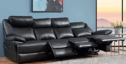 Mapo Möbel Elektrische Voll-Leder Couch Sofa Fernsehsofa 3581ee-4-S