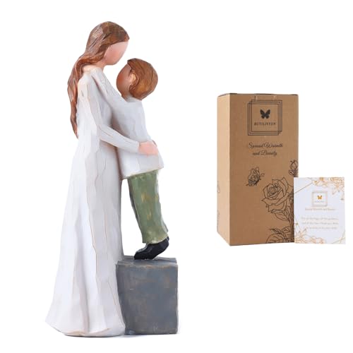Figurilla Madre y Hijo en Resina 8 Pulgadas miniatura 6