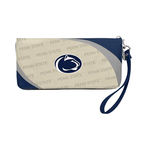 Littlearth NCAA Penn State Nittany Lions Curve Zip Organizer, Team Color, 8" x 4" x 1"