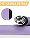 Purple Refrigerator Door Handle Covers Set of 2, Pure Purple Lavender Solid Color Simple Minimalism Art Kitchen Appliance Covers Handle Decor Protector for Ovens Dishwashers Microwave Ornaments