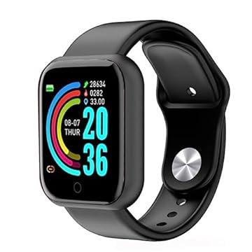 Relogio Inteligente Smartwatch D20 Bluetooth Compativel IOS e Android - TYDA (PRETO)
