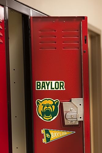 Image of Baylor University Premium Vinyl Sticker Pack - 9 Waterproof Bears Decals for Laptop, Water Bottle, Tablet, Car, Skateboard & More - Officially Licensed Variety Set