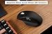 Keychron M6 Wireless All Silent Gaming Optical Mouse, 8000Hz Tri-Mode 2.4 GHz/Bluetooth 5.3/Wired, PixArt 3950 Sensor, 30000 DPI, Magnetic Metal Scroll Wheel for Windows PC/Mac - Black