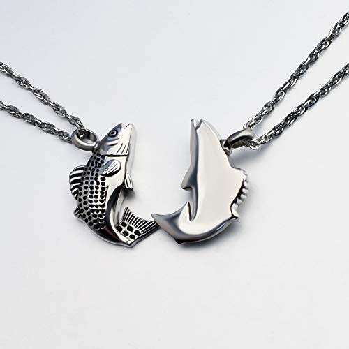 Dletay Fish Cremation Jewelry for Ashes Memorial Ashes Keepsake Necklace Urn Necklace Pendant4