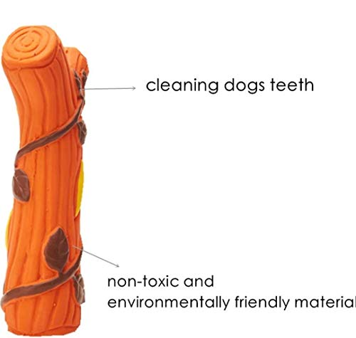 Image of EETOYS Petlicious and More Dog Latex Squeaky Root Toy (Medium)
