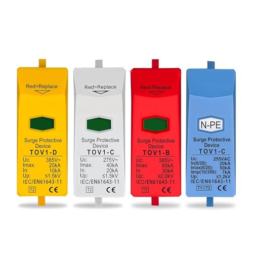 Cartouche de remplacement AC SPD 385V pour sécuriser un tableau électrique