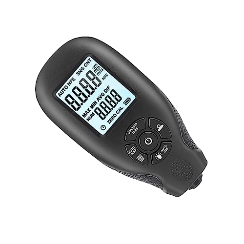 SOLUSTRE 1pc Car Paint Coating Thickness Gauge Mini Digital Thickness Gauge Auto Paint Coating Tester for Car Paint Depth Measurement