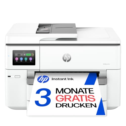 HP OfficeJet Pro 9730e A3-Multifunktionsdrucker, Drucken bis A3, Scannen...