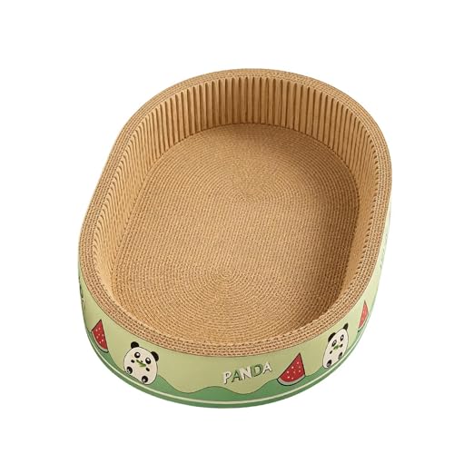 Cama para gatos ergonómica para afilar las garras en apartamentos y espacios reducidos 2