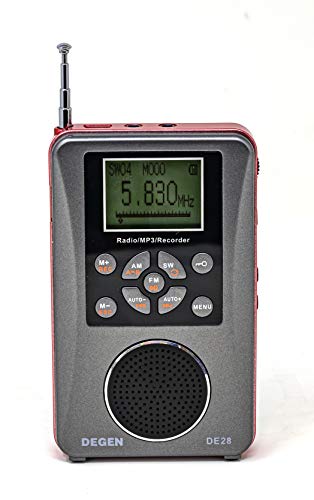 Degen De28 3-In-1 Rechargeable Am Fm Short Wave Radio, Radio And Voice Recorder & Mp3 Player With Built-In Micro Sd Tf Card Reader #TOP1