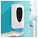 NICEME Dispenser Sapone Automatico,Touchless Sensore A Infrarossi Distributore Di Sapone Evita I Batteri, Per Cucina,Albergo,Ristorante Montato A Parete Dispenser Gel Disinfettante Mani (1000 ML)