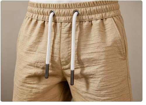 Short d'été homme ample avec poches style élégant