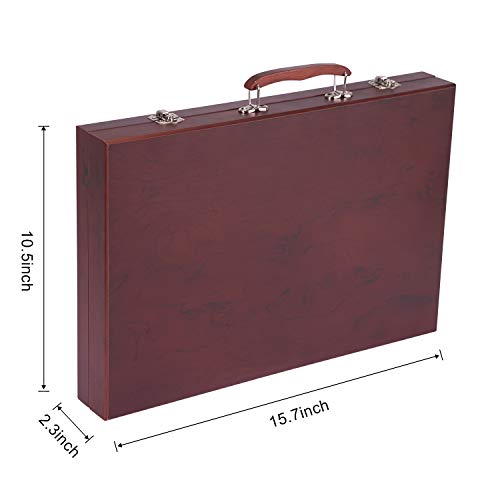 image for COOL BANK 93 Piece Deluxe Art Creativity Set with 2 x 50 Page Drawing 