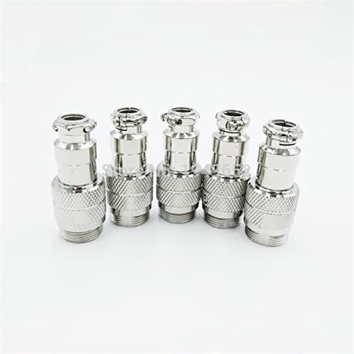 Conector GX16D aviación macho de 16mm JL DF16 circular de 3 pines push-pull chasis 4
