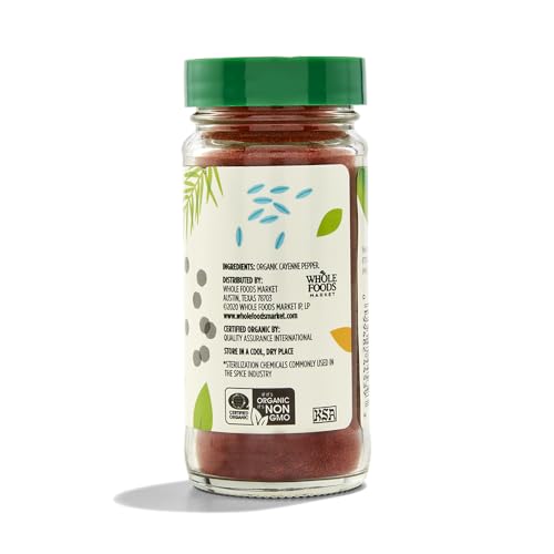 365 by Whole Foods Market, Organic Cayenne Pepper, 1.69 Ounce image 5