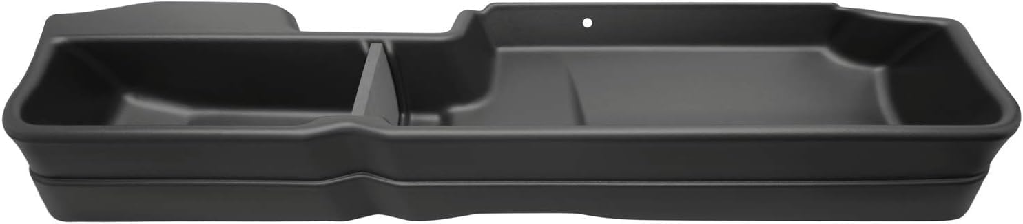 Gearbox - Under Seat Storage Box | Fits 2019-2024 Chevrolet Silverado/GMC Sierra 1500, 2020-2024 Silverado/Sierra 2500/3500 Crew Cab (w/out Factory Storage Box), Black, 1 Pc. | 09051
