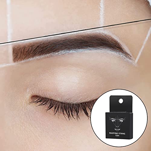 Image of MAYCREATE Mapping String Eyebrow Tool Microblading Pre-Inked Thread