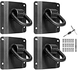 4 Pack Heavy Duty Tie Down Anchors Truck Bed Tie Downs Car Accessories with with M6*1.0 Tap and T-Handle Fit for 2015-2025 Ford F150 F250 F350 & Raptor 2026 Replace FL3Z-99000A64-B & FL3Z-9928408-AB