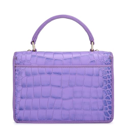 Image of Da Milano Leather Satchel for Women (OR-3028)