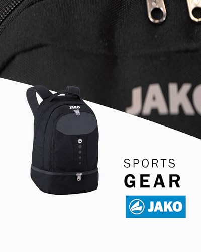 JAKO Unisex Rucksack Striker, Schwarz, EMPTY/NO SIZE – Ansicht 2
