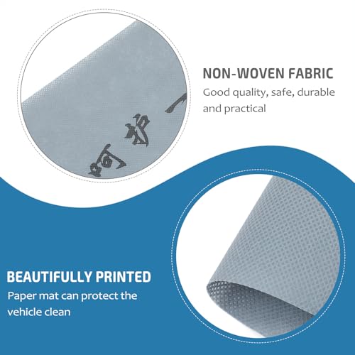 Tapis de sol jetables pour voiture étanches pour protéger l'intérieur auto