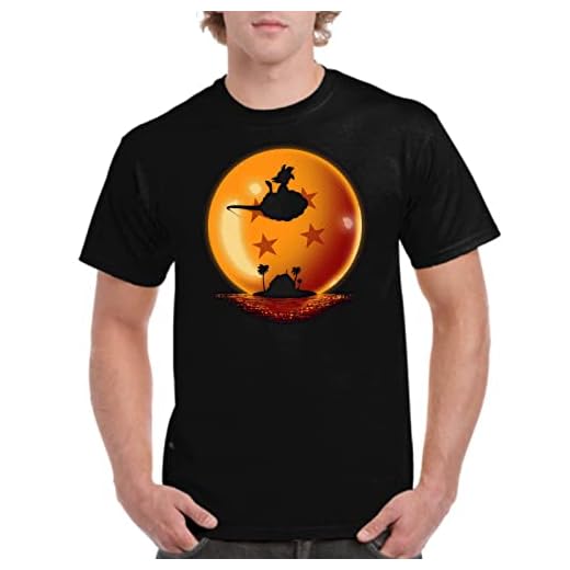 Camiseta de Hombre DB Anime Manga Dragon 009 L