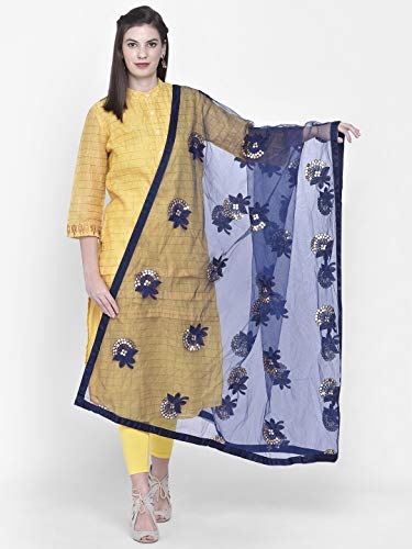 Image of DUPATTA BAZAAR Woman's Embellished Net Dupatta