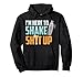 Barman I'm Here To Shake Up Alcohol Coctelera Sudadera con Capucha