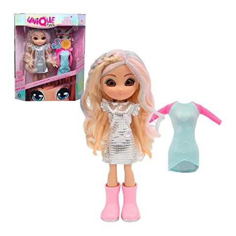 UNIQUE EYES - Sun Lover, Bamboo with Eyes Following Your Look and Changing Color Under the Sun, Rebecca Fashion Doll, for Girls Starting From 3 Years, Multicolor, MYM07300 , Precious Games Cover