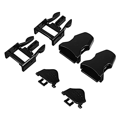 Abaodam 2 Piezas Hebillas Ajustables para Aletas de Accesorios para Snorkeling Instalación y Reemplazo