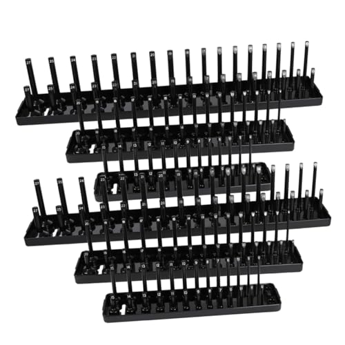 Support de manchons multifonctions noirs pour simplifier votre espace de travail et bureau - 2