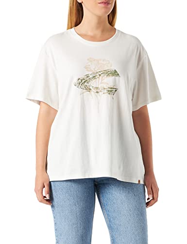 Preisvergleich Produktbild Camel Active Womenswear Damen 309657 / 7t08 T-Shirt, Off White, M