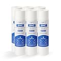 Whole House 20 Micron 10" x 2.5" Spun Polypropylene Sediment Well Water Filter Cartridge Replacement for FXUSC, P25, PD-25-934, SDC-25-1020, FPMB20-978, PWMB10M20, FP120 & 10-inch RO Unit (Pack of 6)