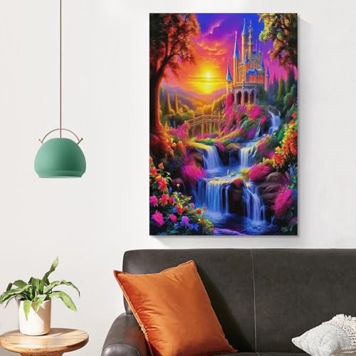 Affiche decoration pour chambre et grand tableau paysage de rêve