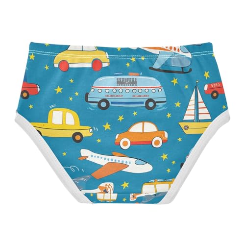 Colorful Vehicles Airplanes Toddler Girls's Underwear 2T 202c11372